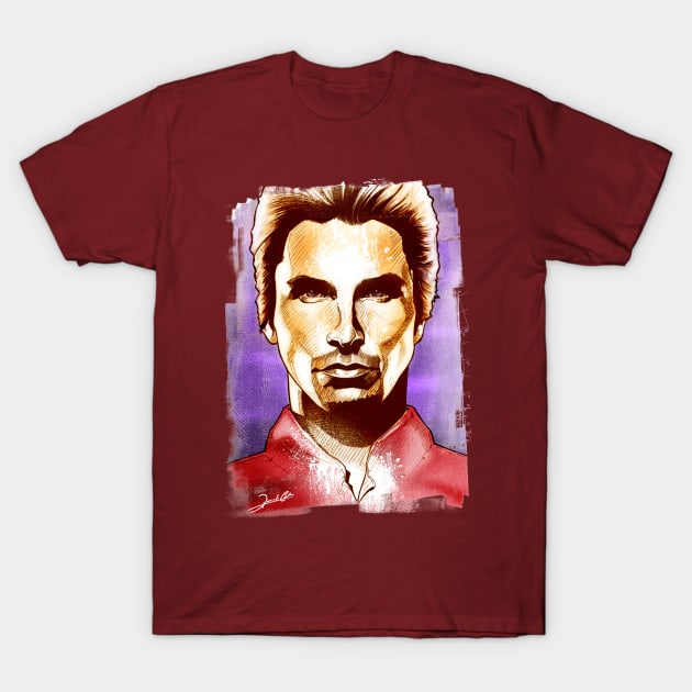 Christian Bale T-Shirt by renatodsc